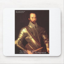 Sir Walter Raleigh "True Love" Quote Gifts & Cards mousepads