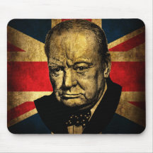 Sir Winston Churchill Mouse Pad