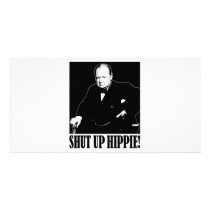 Sir Winston Churchill says Shut Up Hippie!