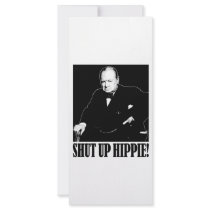 Sir Winston Churchill says Shut Up Hippie!