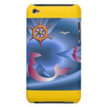 Sirène-Coques Coques iPod Case-Mate