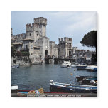 Sirmione Castle, south side, Lake Garda, Italy Fridge Magnets