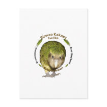 Sirocco Kakapo Fan Club Post Card