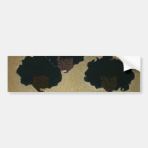 Sistas by Kenya Verrett Bumper Stickers
