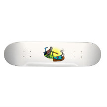 Sister Alien Writing Notes Skate Board Deck