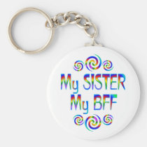 Sister BFF keychains