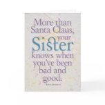 Sister birthday card