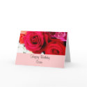 Sister Birthday Greeting Roses cards