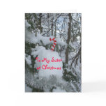 Sister Christmas-Candy Cane Greeting Card