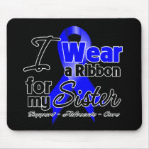 Sister - Colon Cancer Ribbon Mouse Pads
