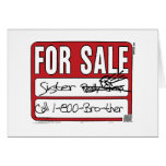 Sister for Sale Card