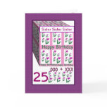 SISTER - Happy 25th Birthday cards