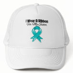 Sister - I Wear Teal Ribbon Stylish hats