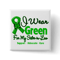 Sister-in-Law - Green  Awareness Ribbon Pin