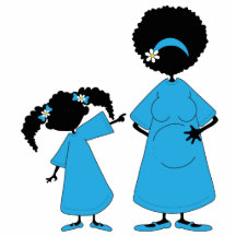Sister Look Who's Coming (Blue) Photo Sculpture