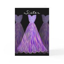 SISTER - Maid of Honour SHADES OF PURPLE Dresses