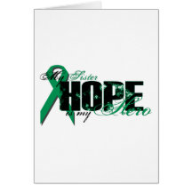 Sister My Hero - Kidney Cancer Hope Cards