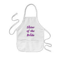 Sister of the Bride Simply Love Aprons