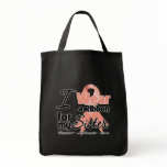 Sister - Uterine Cancer Ribbon bags