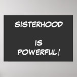 Sisterhood is Powerful! POSTER