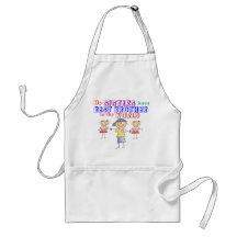 Sisters have Best Brother Apron