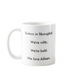 Sisters In Skarsgard Coffee Mug