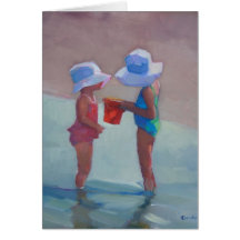 'Sisters in Sun Hats' Cards