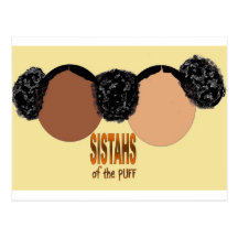 Sisters of the Puff Post Card