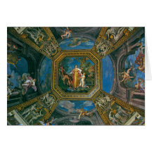 Sistine Chapel Ceiling Detail Greeting Cards