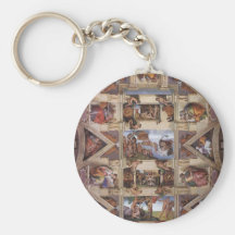 Sistine Chapel Ceiling Key Chains