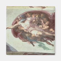 Sistine Chapel Ceiling Magnet