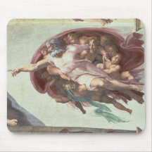 Sistine Chapel Ceiling Mouse Pads