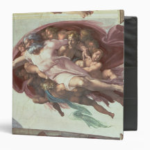 Sistine Chapel Ceiling Vinyl Binder