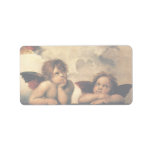 Sistine Madonna Angels by Raphael Raffaello Personalized Address Label