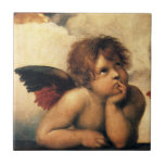 Sistine Madonna Angels by Raphael Raffaello Ceramic Tile