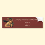 Sistine Madonna Angels by Raphael Sanzio bumper stickers