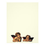 Sistine Madonna Angels by Raphael Sanzio Customized Letterhead