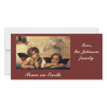Sistine Madonna Angels by Raphael Sanzio Picture Card
