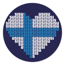 Sisu Heart Sticker