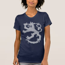 Sisu White Lion Women's Petite T-shirt