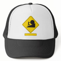 Sisyphus Road Sign Hat