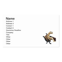 Sit Bench Briefcase Head Hand business cards