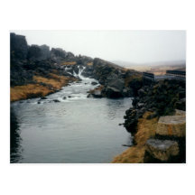 site de l'UNESCO de þingvellir, Islande Cartes Postales