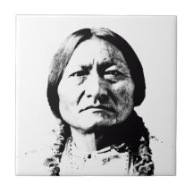 Sitting Bull Ceramic Tiles