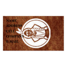 'Sitting Bull IV' Business Card Templates