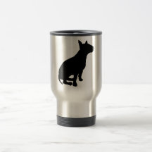 Sitting Bull Terrier Coffee Mug