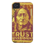 Sitting Bull Trust Government iPhone 4S Case Case-mate Iphone 4 Case