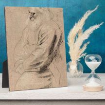 Sitting Greis by Paul Rubens Plaques