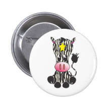 Sitting Zebra Pin