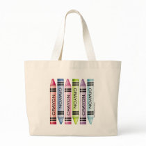 Six Crayon Designs Bag